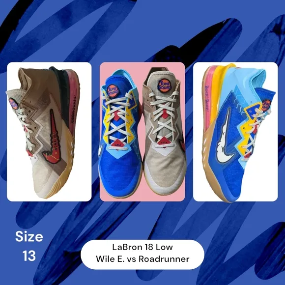 LEBRON 18 WILE E. VS ROADRUNNER MEN'S SNEAKER