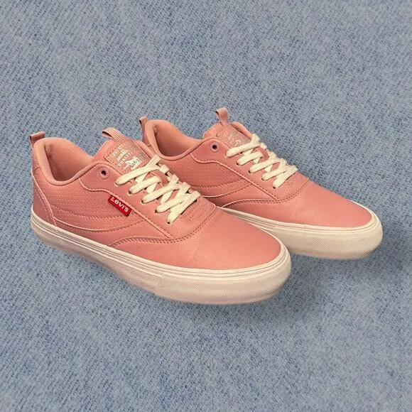Levi’s Women’s Pink Low-Top Sneakers - Size 8.5