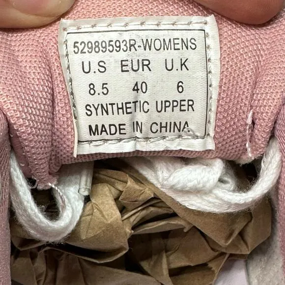 Levi’s Women’s Pink Low-Top Sneakers - Size 8.5