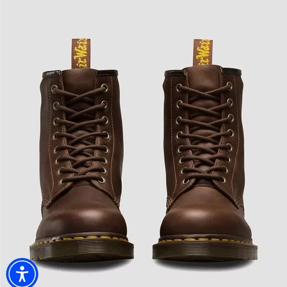 *LIKE NEW* Dr. Martens 1460 Carpathian Boots - Men’s Size 9- Brown Leather