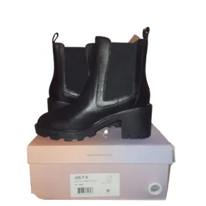 Lisa Vicky Jolt Black Ankle Boots, Size 8. New In Box. Nordstorm