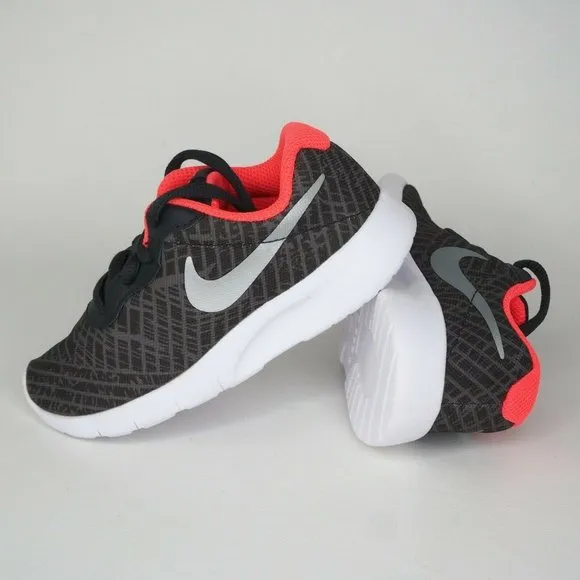 Little Kids Nike Tanjun Print Athletic Running Brown Sneakers SZ 10.5