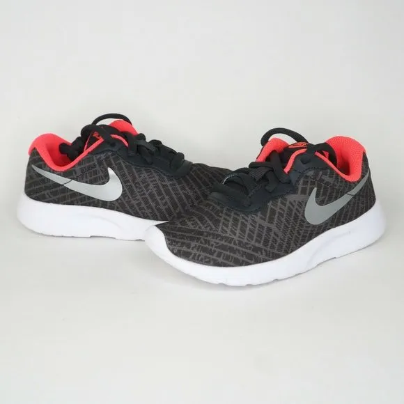 Little Kids Nike Tanjun Print Athletic Running Brown Sneakers SZ 10.5