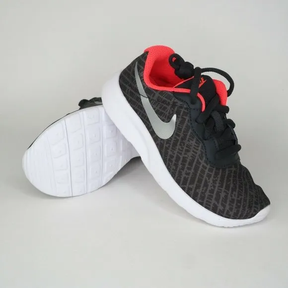 Little Kids Nike Tanjun Print Athletic Running Brown Sneakers SZ 10.5