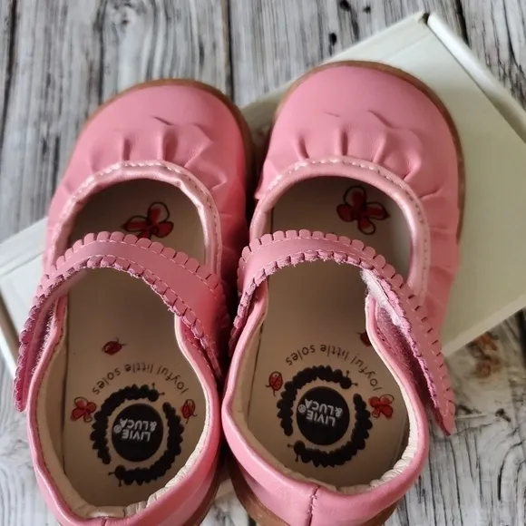 Livie and Luca Ruche Sandals Pink Color No Box Classic Honeycomb Sole