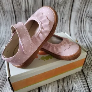 Livie and Luca Ruche Shoes Sandals Polka Dot NIB