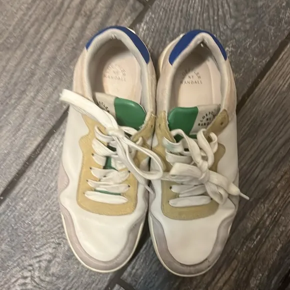 Loeffler Randall KeeleyColorblock Leather Sneakers