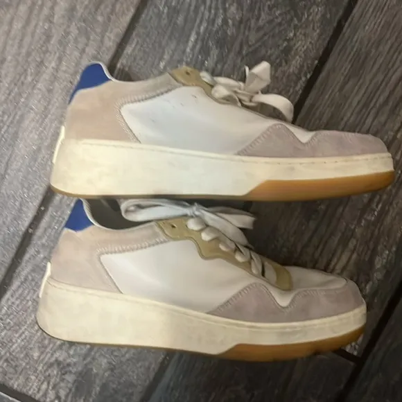 Loeffler Randall KeeleyColorblock Leather Sneakers