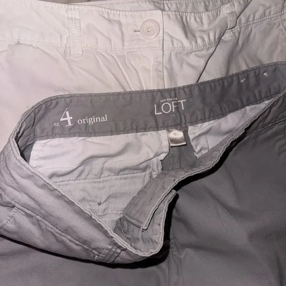 LOFT Women’s Bundle of 5 Shorts, size 4