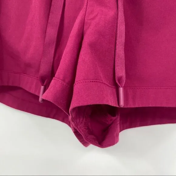 Lorna Jane running shorts raspberry wine maroon woman’s size small