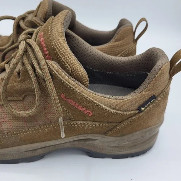 Lowa Women's  Taurus Pro‎ GTX Low Hiking Shoes Brown Size 9.5