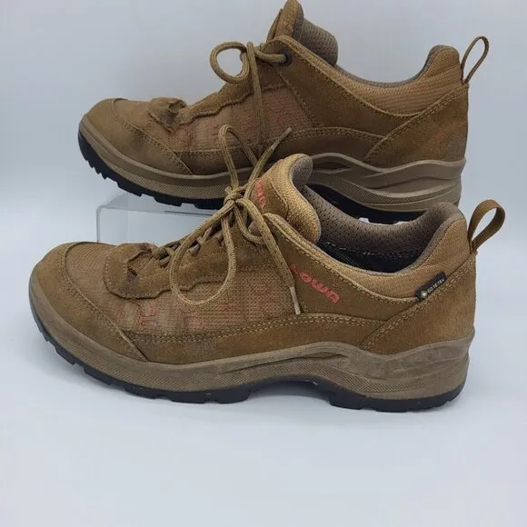 Lowa Women's  Taurus Pro‎ GTX Low Hiking Shoes Brown Size 9.5