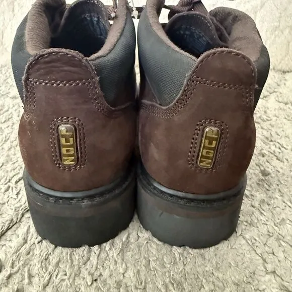 Lugz Drifter Ripstop Chukka Boots Ankle Brown Slip Resistant Mens Size 6.5