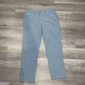 Lululemon ABC Classic-Fit Trouser 32&quot;L Stretch Cotton VersaTwill Belgium Blue 34