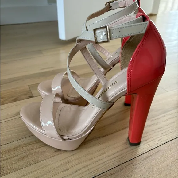 Made in Brazil Women's Nude and Pink Sandals