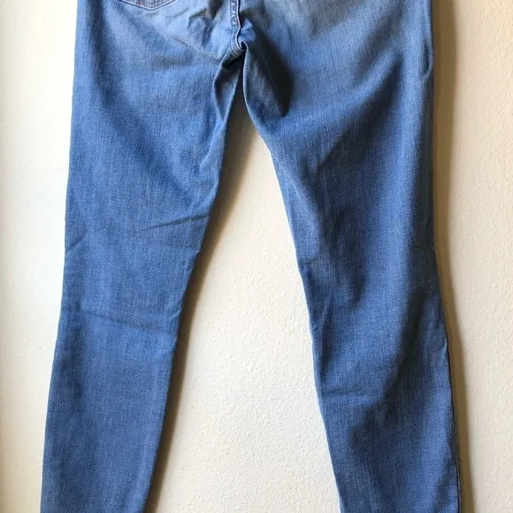 Madewell 9” high riser skinny skinny Button Fly crop jeans Sz 26