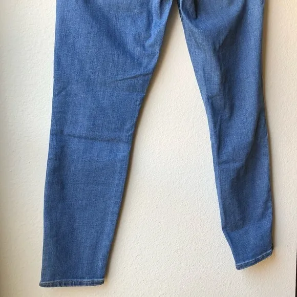 Madewell 9” high riser skinny skinny Button Fly crop jeans Sz 26
