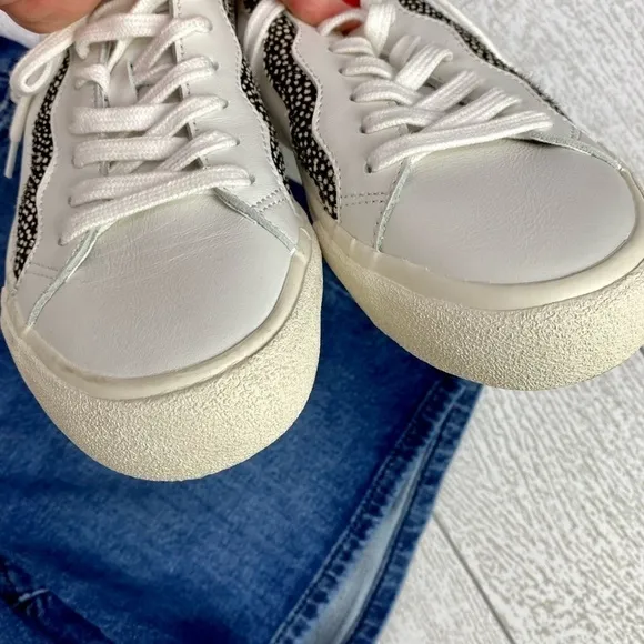Madewell MWL sidewalk low top court white sneakers tennis shoes size 7