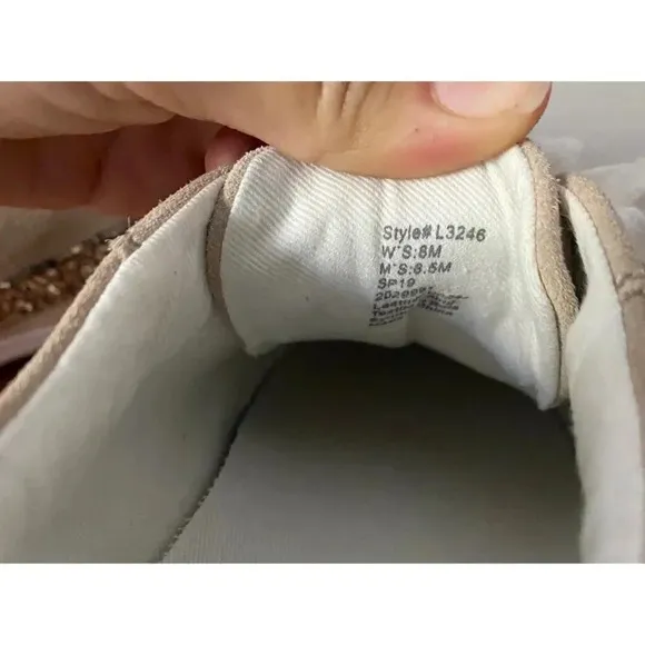 Madewell Shoes Women’s 8 Sidewalk Low Top Glitter Sneakers
