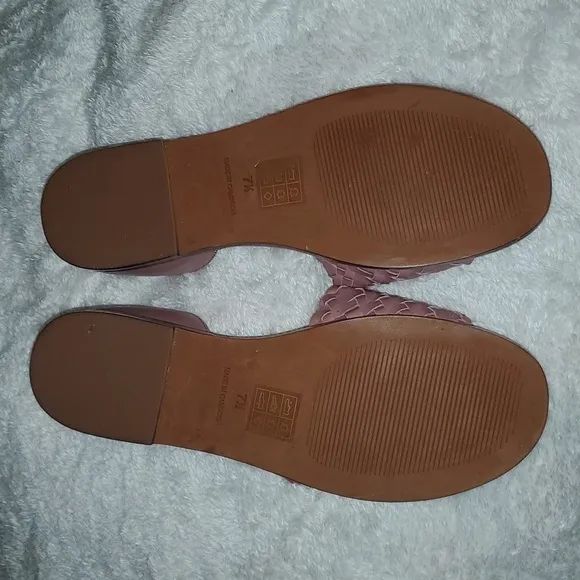 Madewell The Kinsley d'Orsay Flat in Woven Leather Size 7.5