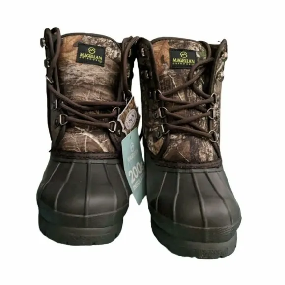 Magellan Outdoors Boys Camo Duck Boot Size 1
