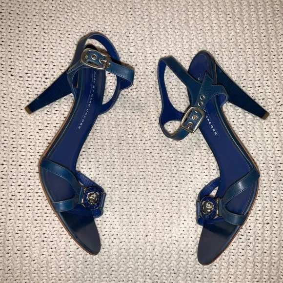 Marc by Marc Jacobs Turnlock Heel Sandals