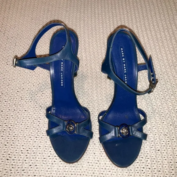 Marc by Marc Jacobs Turnlock Heel Sandals