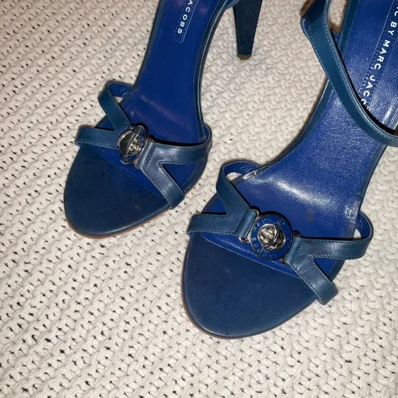 Marc by Marc Jacobs Turnlock Heel Sandals