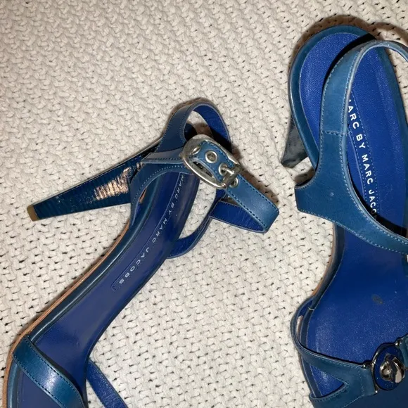 Marc by Marc Jacobs Turnlock Heel Sandals