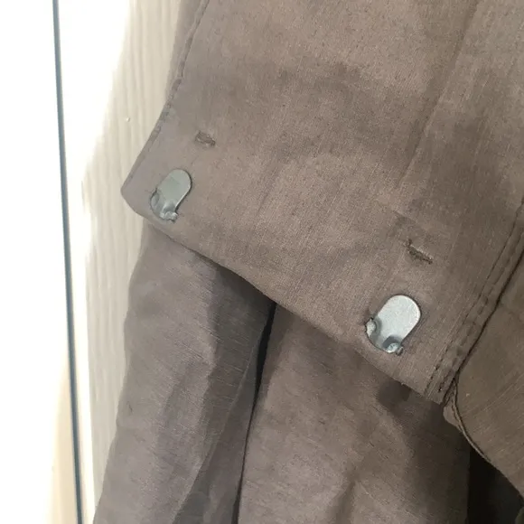MaxMara skirt - brownish dark grey, size 8, fits large, 2 pockets