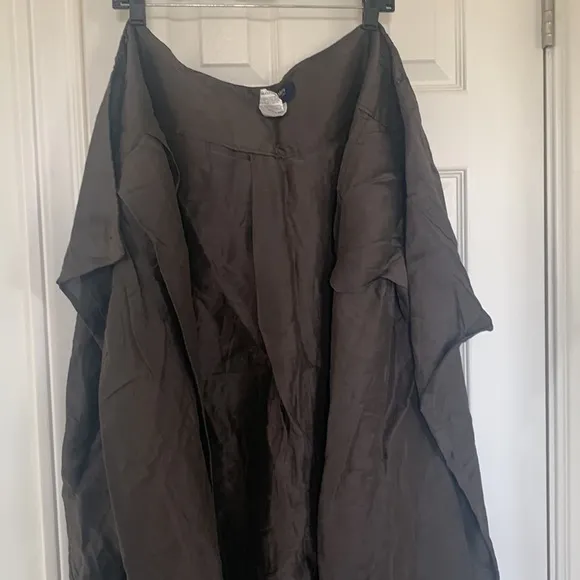 MaxMara skirt - brownish dark grey, size 8, fits large, 2 pockets
