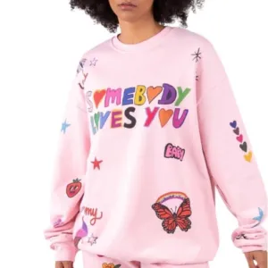 Mayfair x I Scream Colour SOMEBODY LOVES YOU CREWNECK