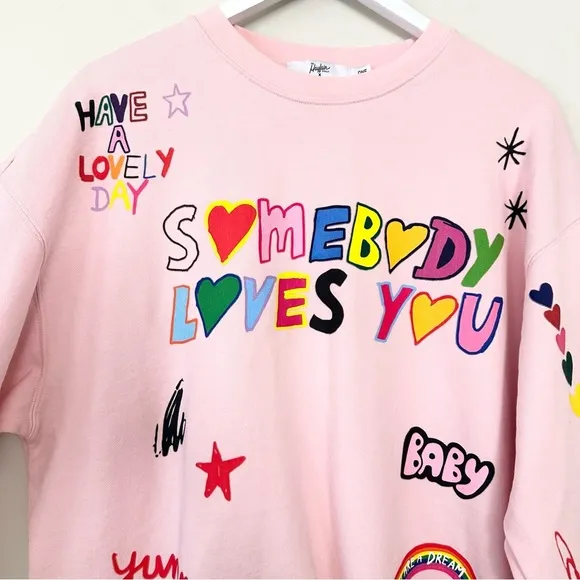 Mayfair x I Scream Colour SOMEBODY LOVES YOU CREWNECK