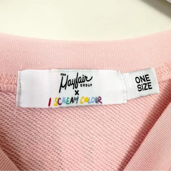 Mayfair x I Scream Colour SOMEBODY LOVES YOU CREWNECK