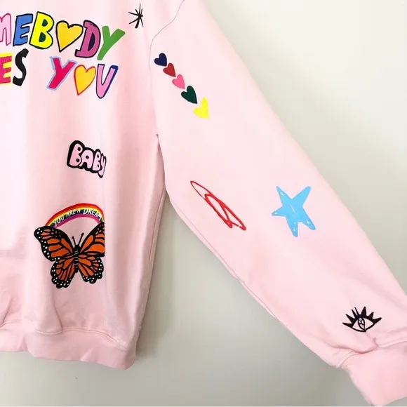 Mayfair x I Scream Colour SOMEBODY LOVES YOU CREWNECK