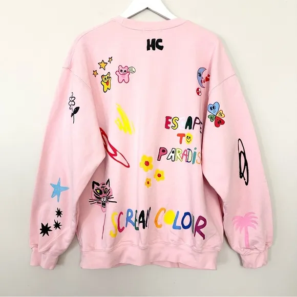 Mayfair x I Scream Colour SOMEBODY LOVES YOU CREWNECK