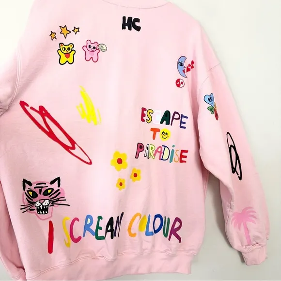 Mayfair x I Scream Colour SOMEBODY LOVES YOU CREWNECK