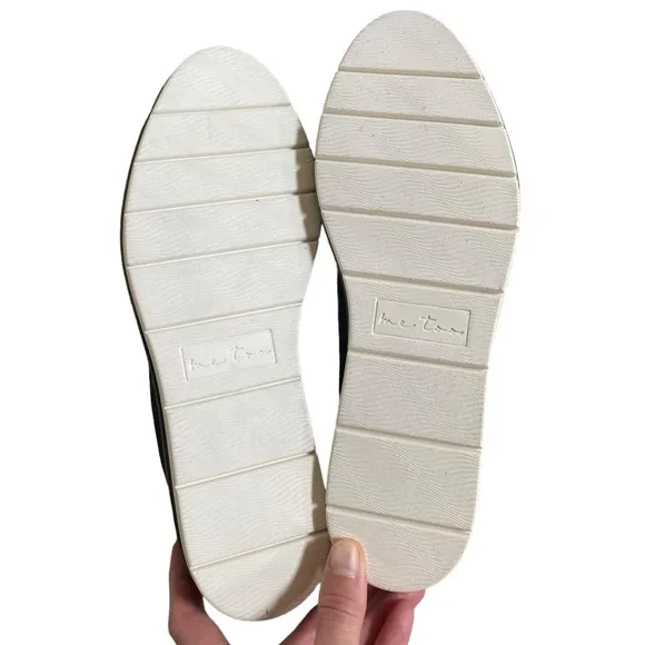 Me Too New Haze Slip-On Wedge Black Knit Shoe Women’s Size 9 NIB