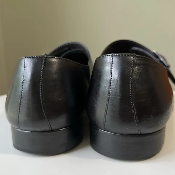 Median Phoenix Handmade Monk-strap Loafer Deer Skin Calf Skin  19132  Size 11M