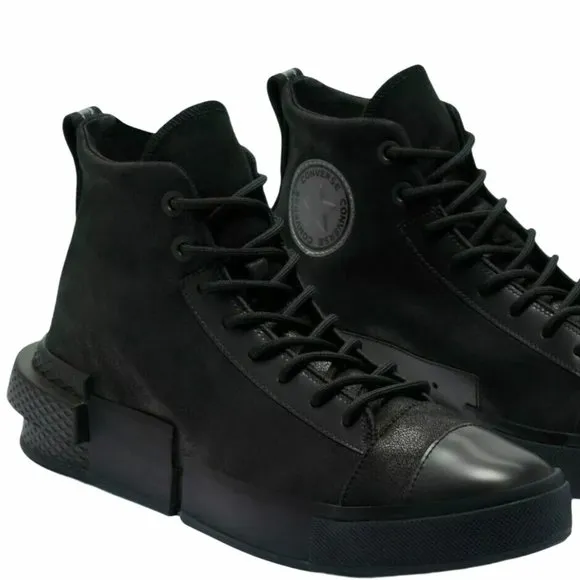💖MEGA SALE💖Converse 169459C ALL STAR DISRUPT CX High Suede Canvas Black Women