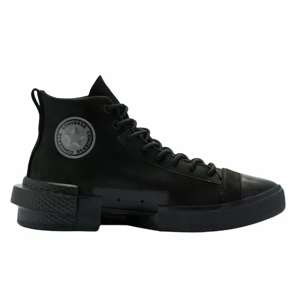 💖MEGA SALE💖Converse 169459C ALL STAR DISRUPT CX High Suede Canvas Black Women