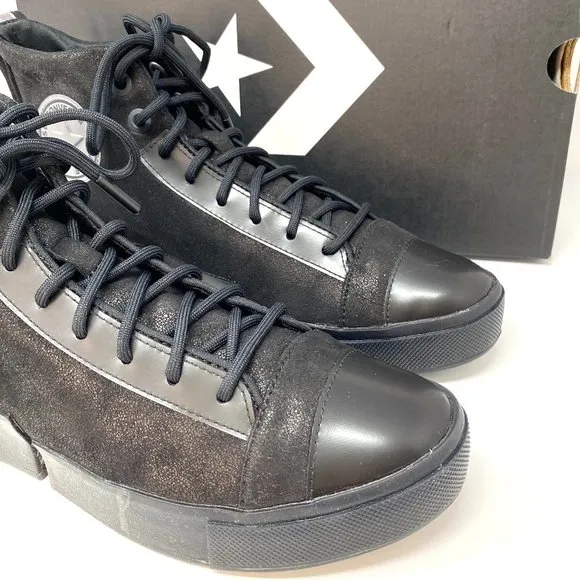 💖MEGA SALE💖Converse 169459C ALL STAR DISRUPT CX High Suede Canvas Black Women