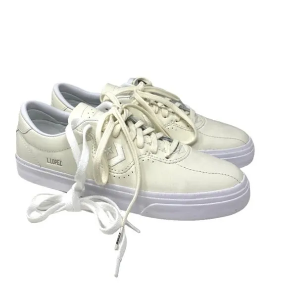 💖MEGA SALE💖Converse Louie Lopez Pro Low Top White Women Leather Shoes 170500C