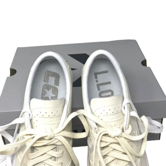 💖MEGA SALE💖Converse Louie Lopez Pro Low Top White Women Leather Shoes 170500C
