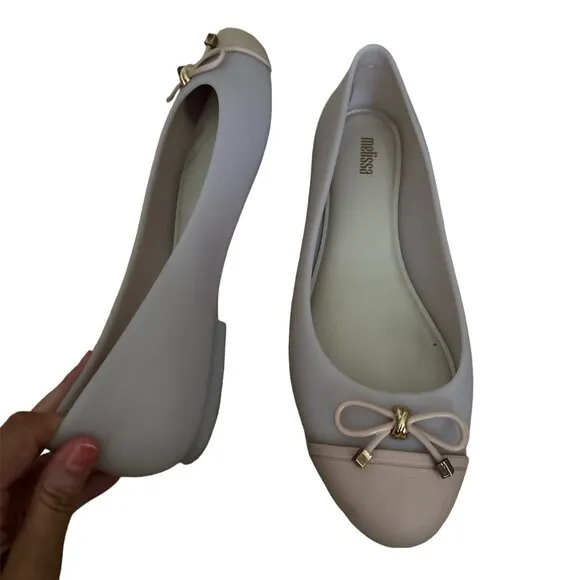 Melissa Doll V Ballet Flat - in Light‎ Beige