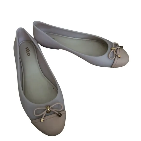 Melissa Doll V Ballet Flat - in Light‎ Beige