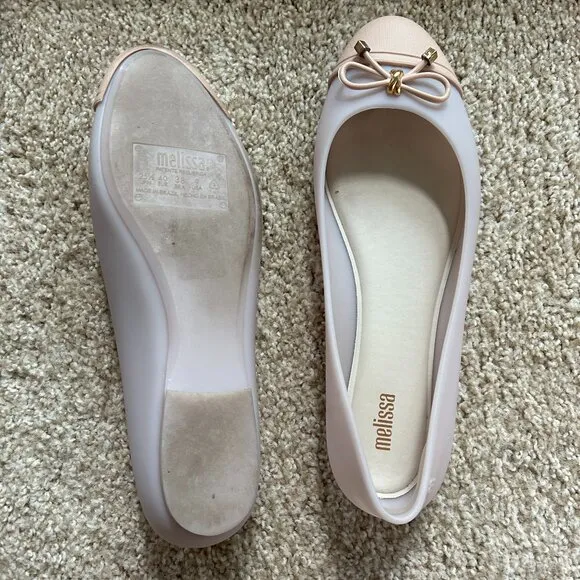 Melissa Doll V Ballet Flat - in Light‎ Beige