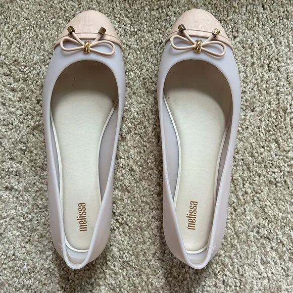 Melissa Doll V Ballet Flat - in Light‎ Beige