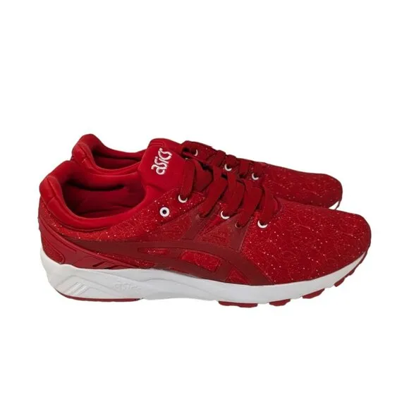 Mens Asics Gel Kayano Trainer EVO Red Sneakers Shoes Size 11