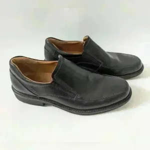 Men's Black Ecco Holton Slip On Shoes Size 7